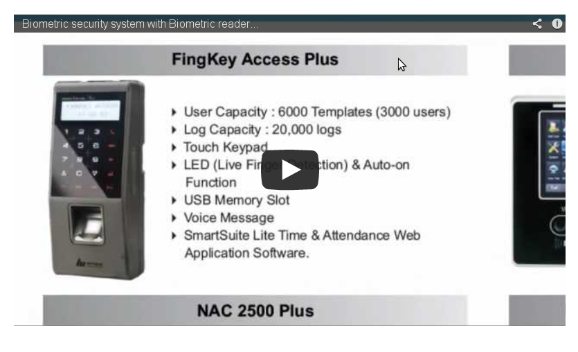 Fingerprint Biometrics Software